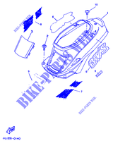 CARENAGEM LATERAL para Yamaha BOOSTER 1995