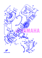 TAMPA REFRIGERAÇÃO / VENTOINHA para Yamaha AL115C MIO 2007