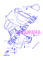 CARENAGEM 1 para Yamaha BOOSTER 12