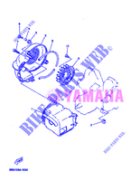 TAMPA REFRIGERAÇÃO / VENTOINHA para Yamaha YN50 2008