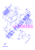 RADIADOR DE ÁGUA / TUBO para Yamaha MBK OVETTO 50 4 TEMPS 2012