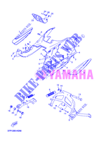 DESCANSO / POUSA PÉS para Yamaha YP250RA 2012