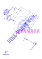 RODA DIANTEIRA para Yamaha YP250RA 2012