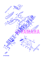 DESCANSO / POUSA PÉS para Yamaha YP250RA  2012