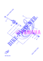 RODA DIANTEIRA para Yamaha YQ50 2012