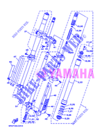 FORQUETA para Yamaha YZ85LW 2012