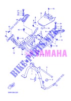 DESCANSO / POUSA PÉS para Yamaha BOOSTER SPIRIT 2013