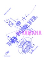RODA DIANTEIRA para Yamaha BOOSTER ONE 2013