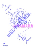 RODA DIANTEIRA para Yamaha FJR1300AS 2013