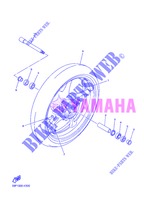 RODA DIANTEIRA para Yamaha FZ8S 2013