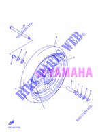 RODA DIANTEIRA para Yamaha DIVERSION 600 F 2013
