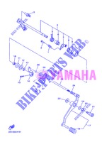 EIXO PEDAL DE MARCHA para Yamaha DIVERSION 600 F ABS 2013