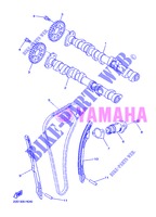 ÁRVORE DE CAMES / CORRENTE para Yamaha DIVERSION 600 2013