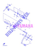 EIXO PEDAL DE MARCHA para Yamaha DIVERSION 600 ABS 2013