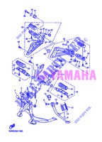 DESCANSO / POUSA PÉS para Yamaha XJR1300 2013