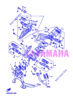 DESCANSO / POUSA PÉS para Yamaha XJR1300 2013