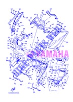 PATA PROTEGIDA para Yamaha XP500A 2013
