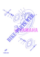RODA DIANTEIRA para Yamaha XT660Z 2013