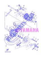 RODA TRASEIRA para Yamaha XTZ125E 2013