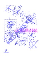 DESCANSO / POUSA PÉS para Yamaha MIDNIGHT STAR 1900 2013