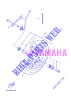 RODA DIANTEIRA para Yamaha YN50 2013