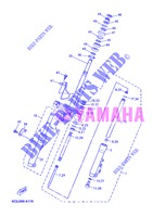 FORQUETA para Yamaha YN50 2013
