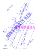 FORQUETA para Yamaha YN50F 2013