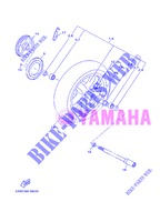 RODA DIANTEIRA para Yamaha YP125RA 2013
