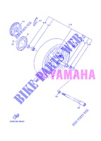 RODA DIANTEIRA para Yamaha YP125RA 2013