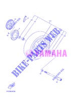 RODA DIANTEIRA para Yamaha YP250RA 2013