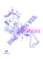 DESCANSO / POUSA PÉS para Yamaha YZ85LW 2013