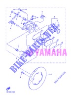 PINÇA DE TRAVÃO TRÁS para Yamaha YZF-R1 2013