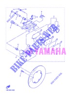 PINÇA DE TRAVÃO TRÁS para Yamaha YZF-R1 2013
