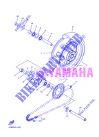 RODA TRASEIRA para Yamaha YZF-R1 2013