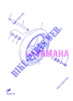 RODA DIANTEIRA para Yamaha YZF-R6 2013