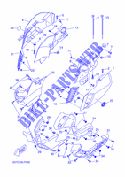 CARENAGEM 1 para Yamaha MT 125 ABS 2015