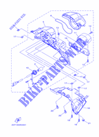 FAROLIM TRASEIRO para Yamaha DELIGHT 115 2014