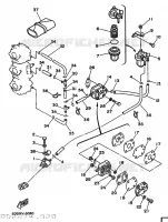 DEPÓSITO para Yamaha C40T Electric Start, Power Trim & Tilt 1996