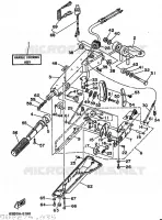 DIRECÇÃO para Yamaha C40T Electric Start, Power Trim & Tilt 1996