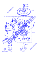 IGNIÇÃO para Yamaha C40T Electric Start, Power Trim & Tilt 1996