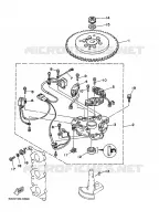 IGNIÇÃO para Yamaha C40T Electric Start, Power Trim & Tilt 1996