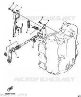 PEÇAS OPCIONAIS 2 para Yamaha C40T Electric Start, Power Trim & Tilt 1996