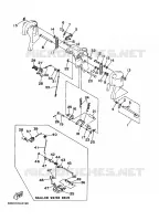 SUPORTE 3 para Yamaha C40T Electric Start, Power Trim & Tilt 1996