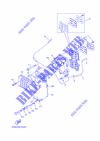 ADMISSÃO para Yamaha 40X Manual Starter, Tiller Handle, Manual Tilt, Pre-Mixing, Shaft 20