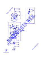 GERADOR para Yamaha 5C 2Stroke, Manual Starter, Tiller Handle, Manual Tilt, Pre-Mixing 2008