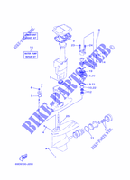 KIT DE REPARAÇÃO 2 para Yamaha E60H Enduro, Manual Starter, Tiller Handle, Hydro Trim & Tilt, Pre-Mixing, Shaft 20