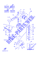 KIT DE REPARAÇÃO  para Yamaha 5C 2 Stroke, Manual Starter, Tiller Handle, Manual Tilt, Pre-Mixing 2007