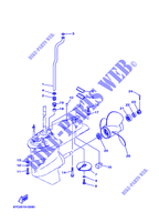 CARTER INFERIOR E TRANSMISSAO 2 para Yamaha F40B Electric Starter, Remote Control, Hydro Trim & Tilt, Shaft 20