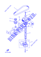 BOMBA DE ÓLEO para Yamaha F40B Manual Starter, Tiller Handle, Hydro Trim & Tilt, Shaft 15