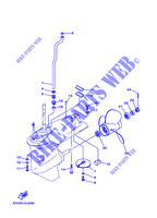 CARTER INFERIOR E TRANSMISSAO 2 para Yamaha F40B Electric Starter, Remote Control, Power Trim & Tilt, Shaft 20